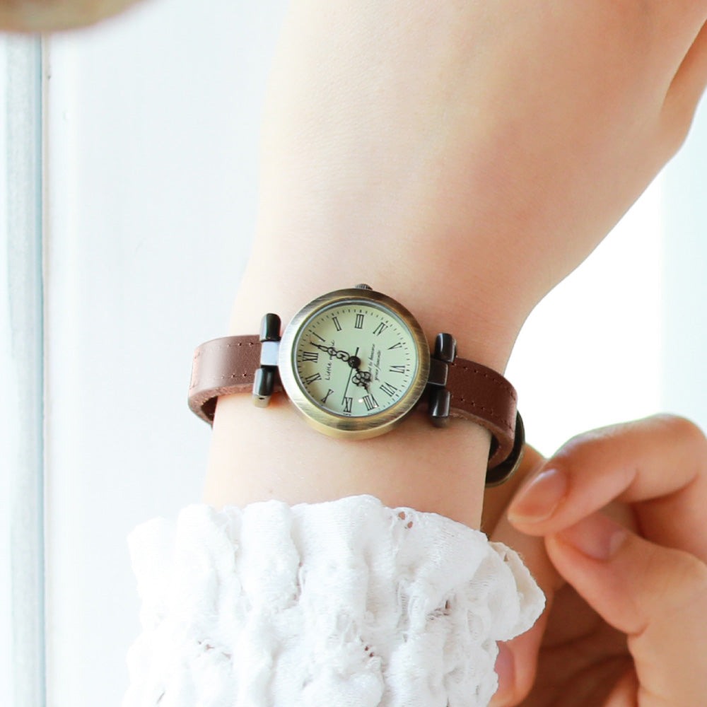 【Littlemagic】 コロントアンティーク 交換用 ベルト  本革