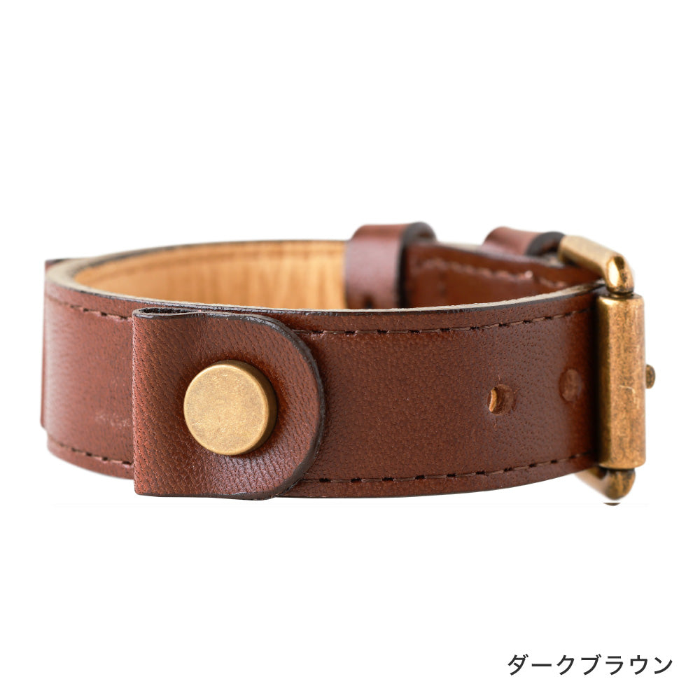 【Littlemagic】 オールドクロック 交換用 ベルト 本革